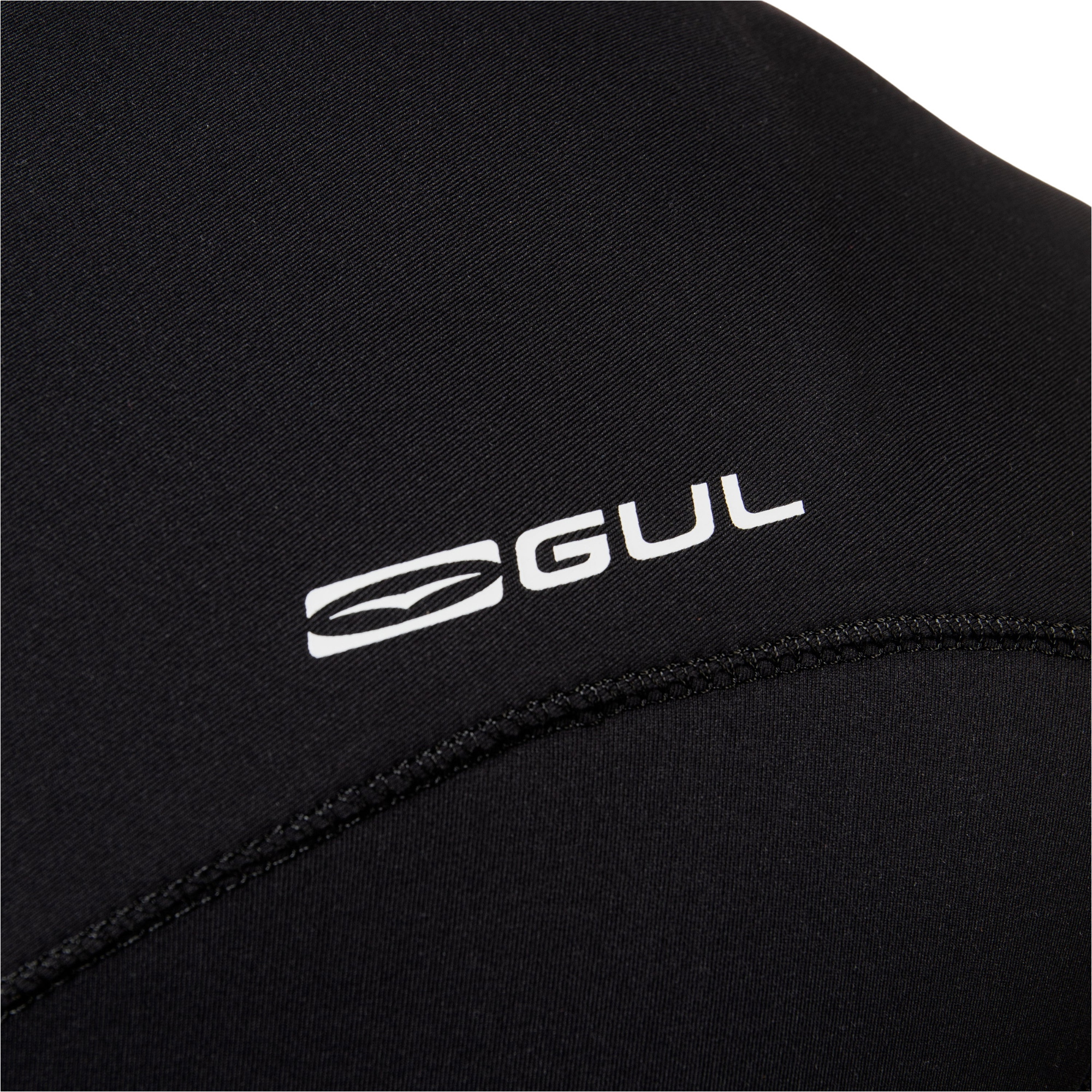 Roupa De Mergulho Masculina Gul Echo Natur 3/2mm Com Chest Zip EC1327-BKBK - Black